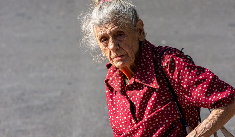 Anciana. Foto: Sadiel Mederos.