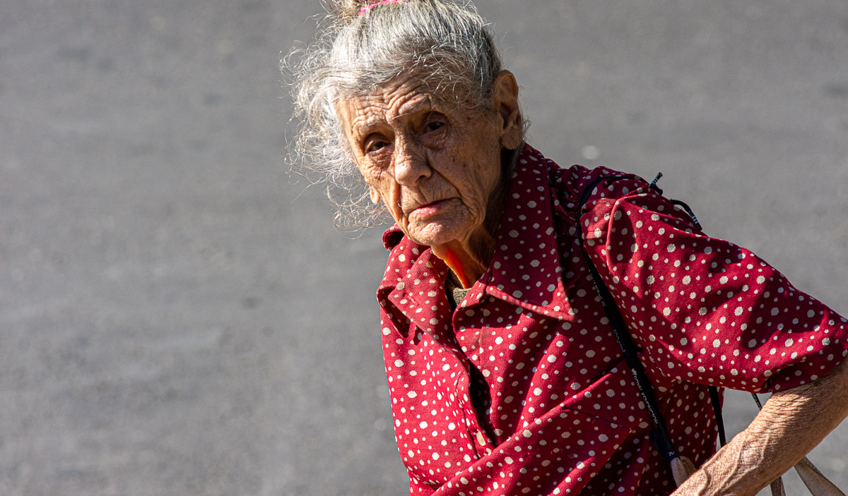 Anciana. Foto: Sadiel Mederos.