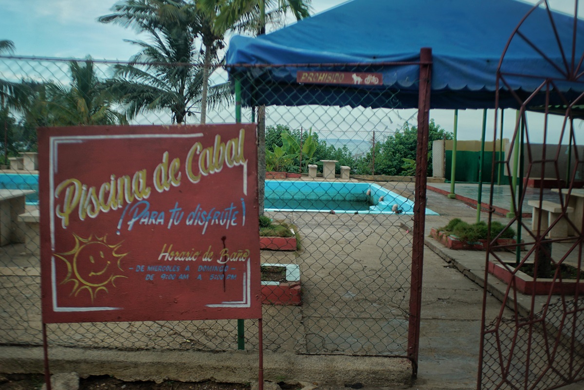 Piscina de Cabal, espacio único de recreación funcional (Foto: Néstor Poveda Amador).