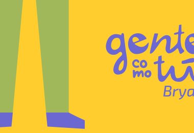 Portada de Gente como tú: Bryan. Ilustración: Evelyn Batista.