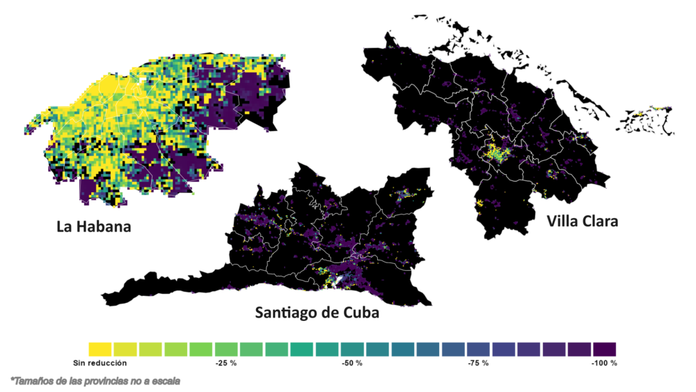 Mapas de la peor noche registrada en cada provincia