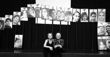 Nelda Castillo (directora y actriz) y Mariela Brito (actriz y teatróloga). Foto: Facebook El Ciervo Encantado